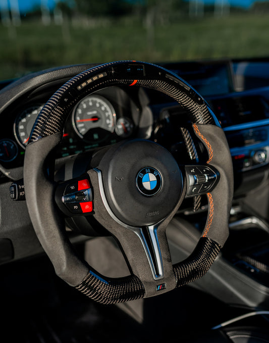 F8X BMW M3-M4 Carbon Fiber Steering Wheel